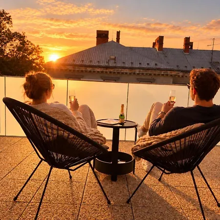 Apartamento Rooftop Terrace Na šibeníku